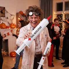 Oversized Halloween Novelty Syringes - Costume Accessory, 2-Pack