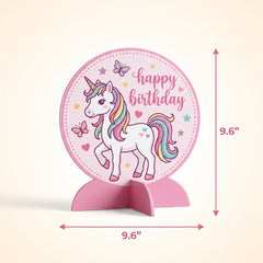 Enchanting Unicorn Birthday Table Decoration