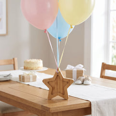 Star Bamboo Balloon Weight Accessory