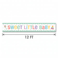 "Sweet Little Baby" Baby Shower Banner