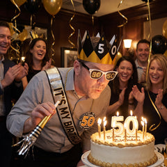 Regal 50th Birthday Celebration Party Kit