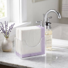 Premium Lavender Guest Towel Napkins - 20 Count