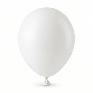 Classic White 5" Latex Balloons - Pack of 50