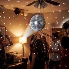 4" Disco Mirror Ball - Illuminate Your Party