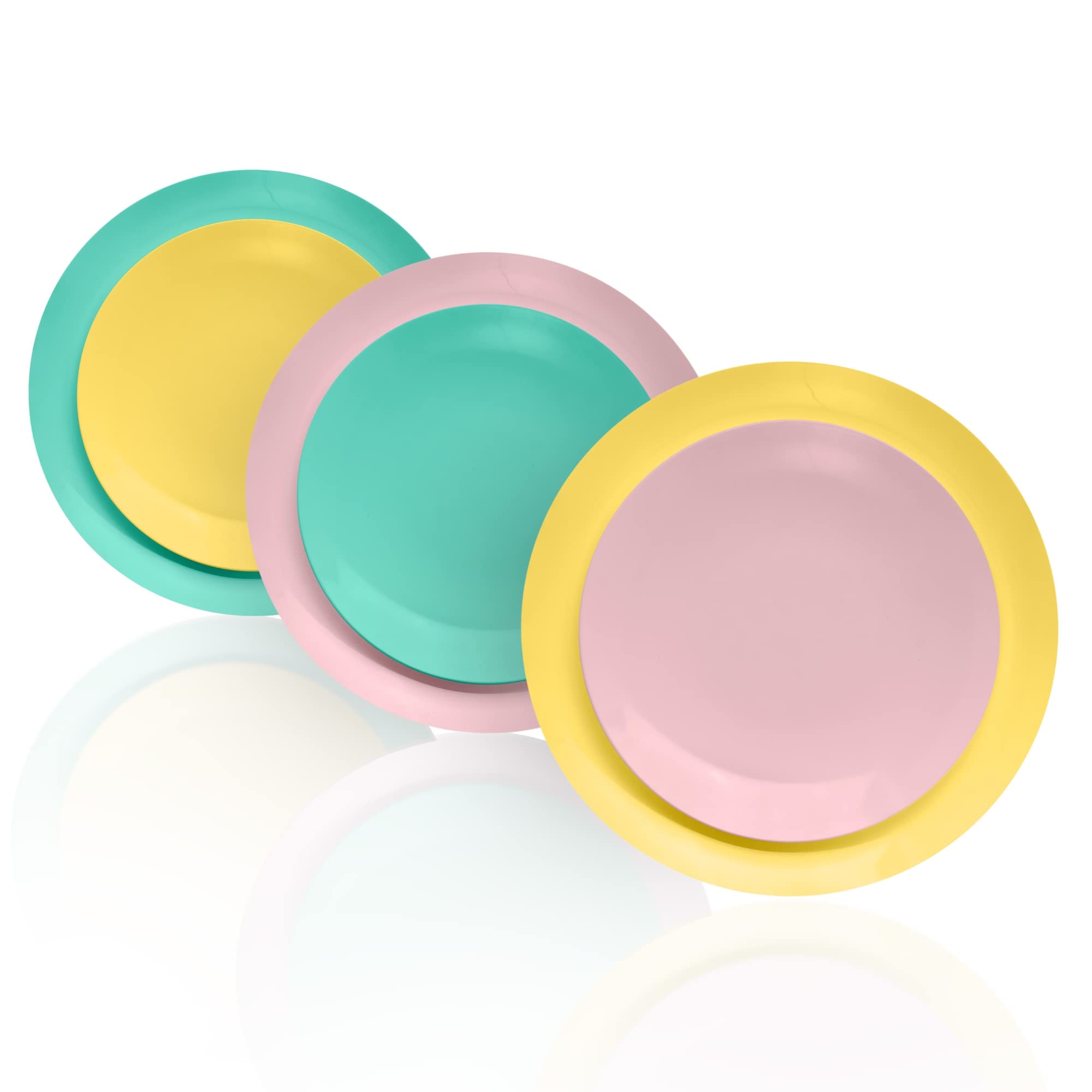 10 In. Popcorn Design Plates | 10 Count