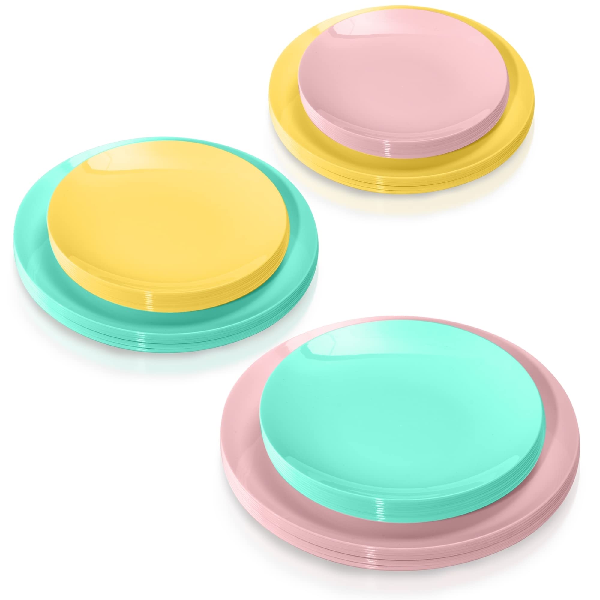 10 In. Popcorn Design Plates | 10 Count