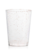 10 Oz. Rose Gold Sparkle Plastic Tumblers | 480 Count