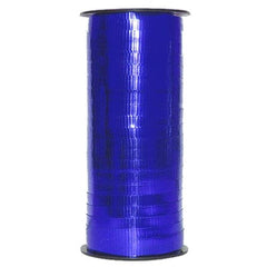 100 yd. Dark Blue Metallic Ribbon