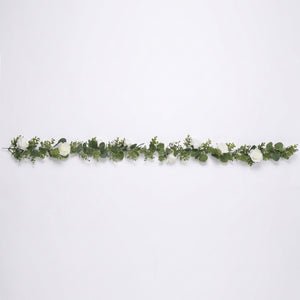 Elegant Faux Floral Garland for Wedding Decor