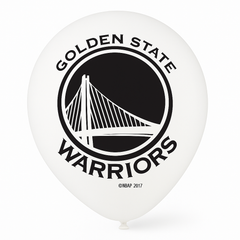 Golden State Warriors 12" Printed Latex Balloons - 6 Pack