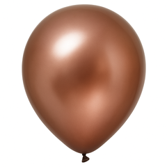 Satin Luxe Rose Gold Latex Balloons, 11-Inch, 6-Pack