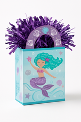 Shimmering Mermaids Mini Tote Balloon Weight Accessory