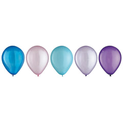 Cosmic Pearl Latex Balloons - Mixed Colors, 11-Inch, 15-Pack