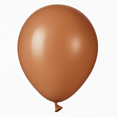 Ginger Biscuit Brown 5" Latex Balloons - Pack of 50
