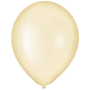 Luxaire Premium Vanilla Latex Balloons - 12" | 25 Count