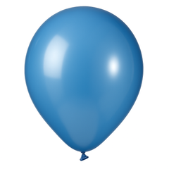 Luxaire Premium 12" Royal Blue Metallic Latex Balloons, 25 ct