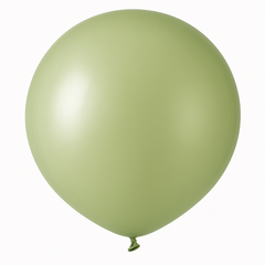 Premium 24" Sage Green Latex Balloons - Pack of 4