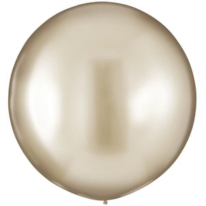 Luxaire Premium Gold Metallic Latex Balloons - 24" | 4 Count