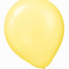 Pearl Yellow 12" Latex Balloons - 72 Pack
