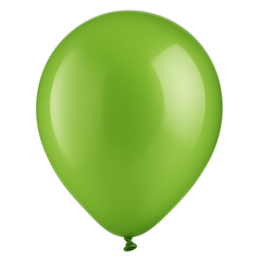 Vibrant Kiwi Green 12" Latex Balloons - Pack of 15
