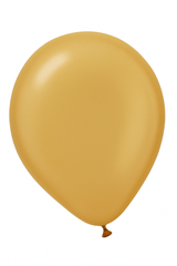 Gold Pearl Latex Balloons - 12" Round, 15 Pack