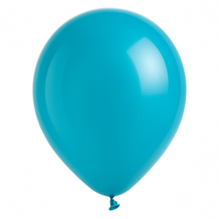 Caribbean Blue 9" Latex Balloons - Pack of 20