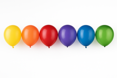 Colorful Assorted Latex Balloons, 9-Inch, 20-Pack