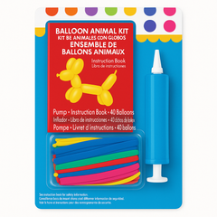 Twisty Balloon Animal Kit with Pump & Instruction Book