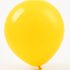Sunshine Yellow 5" Mini Latex Balloons - 50 Pack