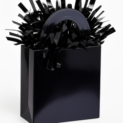 Black Mini Tote Balloon Weight