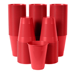 Little Gym - 12 Oz. Red Plastic Cups | 100 Count