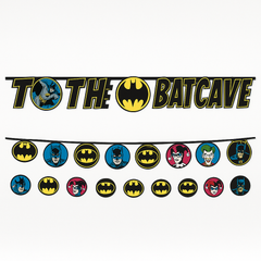 Batman "To the Batcave" Justice League Party Banner Kit