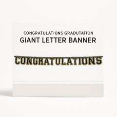 Congratulations Graduation Giant Letter Banner