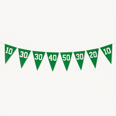Football Pennant Banner - Sports Party Decoration
