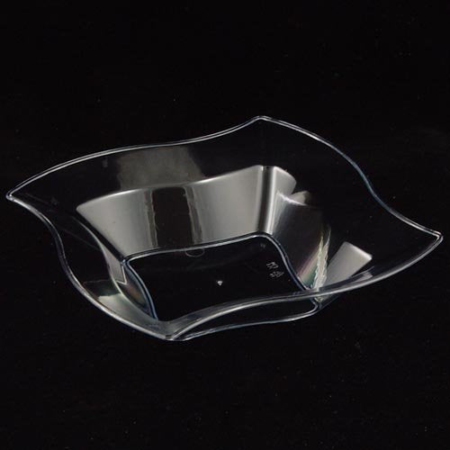 14 Oz. Clear Wavy Bowls | 10 Count