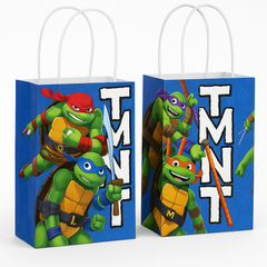 Teenage Mutant Ninja Turtles Party Favor Kraft Gift Bags, 8-Pack