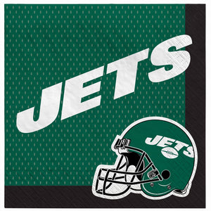 New York Jets NFL Lunch Napkins - 6.5 In. x 6.5 In.