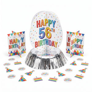 Here's to Your Birthday Table Decorating Kit, 51-Piece
