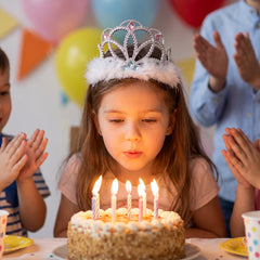 Sparkling Diamond Electronic Tiara with Marabou