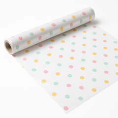 Festive Easter Polka Dot Cello Wrap