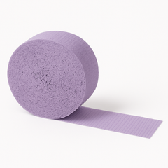 Lavender Crepe Paper Streamers - 81ft