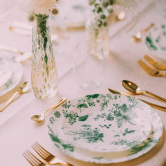 Exquisite Classic Gold Plastic Spoons | 20 Count