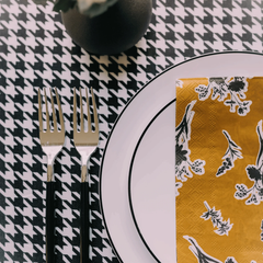 B&W Print Luncheon Napkins | 720 Count