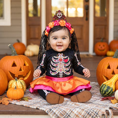 Infant Sweetie Skull Halloween Costume