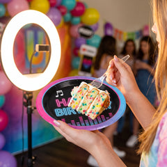 Internet Famous Birthday Dessert Plates, 7-Inch Round, 8-Pack