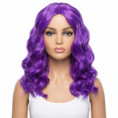 Vibrant Purple Body Wave Wig