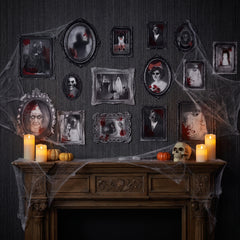 Dark Manor Halloween Frame & Picture Cutouts - 30-Pack
