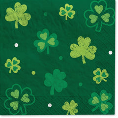 Irish Blessings St. Patrick's Day Luncheon Napkins - 13 In. x 13 In.