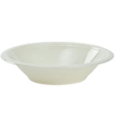 12 Oz. Premium Ivory Plastic Bowls | 50 Count
