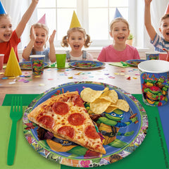 Teenage Mutant Ninja Turtles 9-Inch Round Paper Plates - 8 Pack